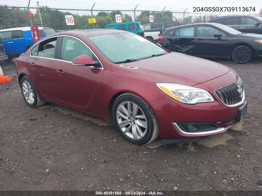 2G4GS5GX7G9113674 2016 Buick Regal Premium