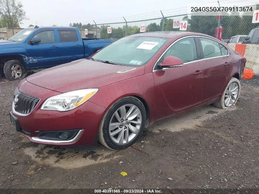 2G4GS5GX7G9113674 2016 Buick Regal Premium