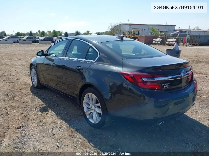 2G4GK5EX7G9154101 2016 Buick Regal Turbo