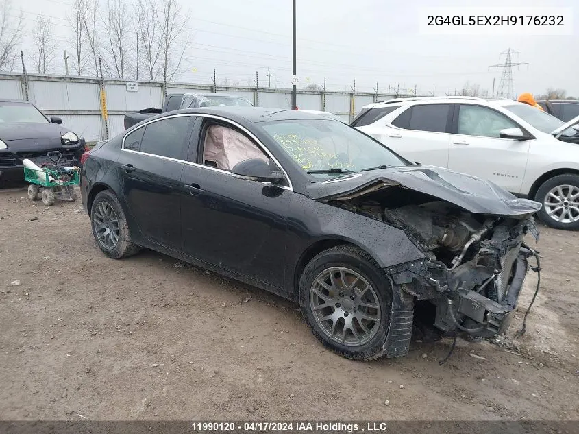 2G4GL5EX2H9176232 2017 Buick Regal