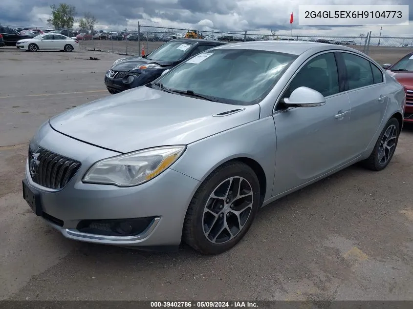 2017 Buick Regal Turbo Sport Touring VIN: 2G4GL5EX6H9104773 Lot: 39402786