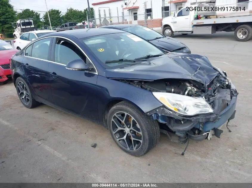 2G4GL5EX8H9175814 2017 Buick Regal Turbo Sport Touring