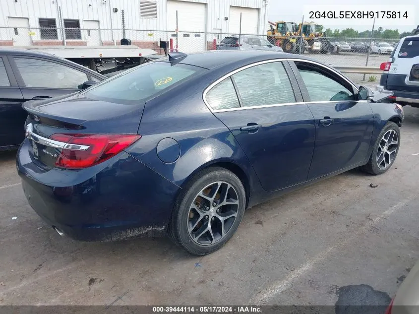 2G4GL5EX8H9175814 2017 Buick Regal Turbo Sport Touring