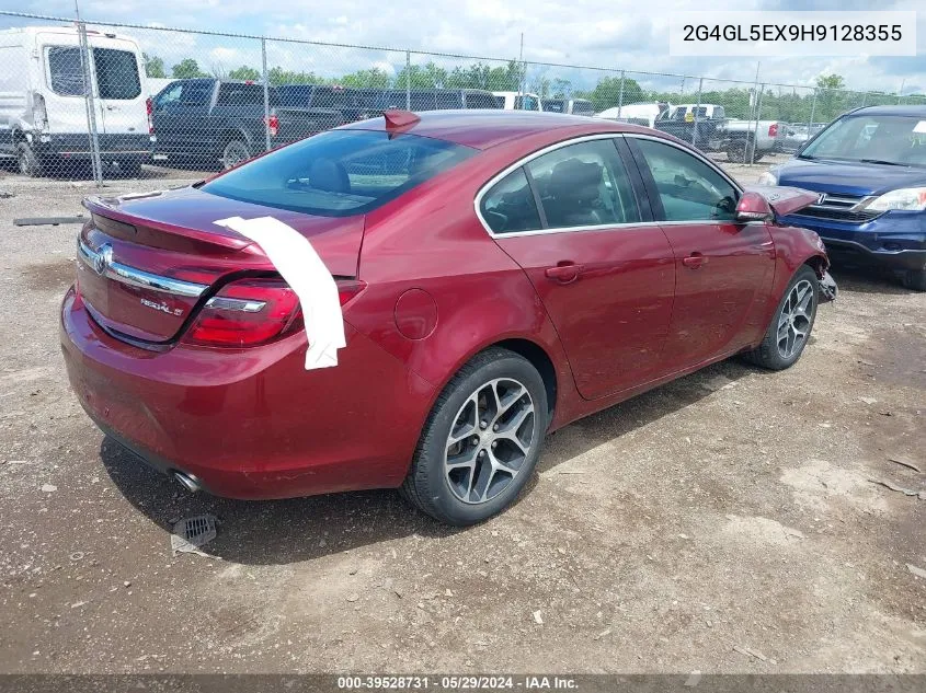 2G4GL5EX9H9128355 2017 Buick Regal Turbo Sport Touring