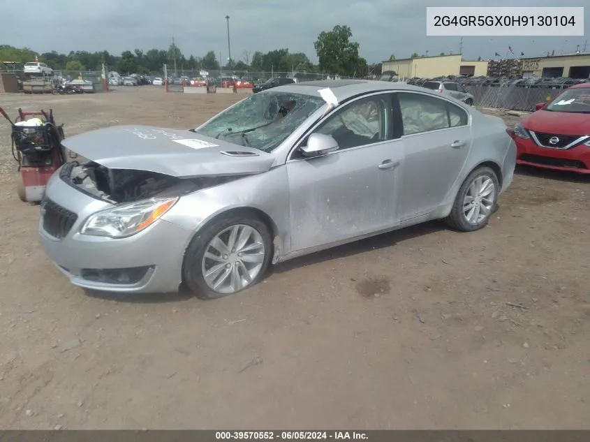 2G4GR5GX0H9130104 2017 Buick Regal Turbo Premium Ii