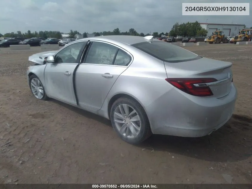 2G4GR5GX0H9130104 2017 Buick Regal Turbo Premium Ii