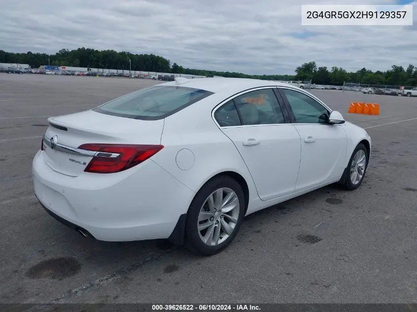 2G4GR5GX2H9129357 2017 Buick Regal Turbo Premium Ii