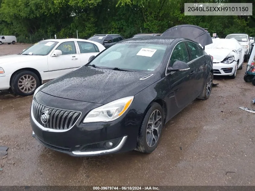 2G4GL5EXXH9101150 2017 Buick Regal Turbo Sport Touring