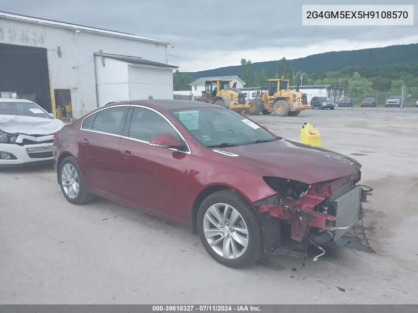 2G4GM5EX5H9108570 2017 Buick Regal Turbo