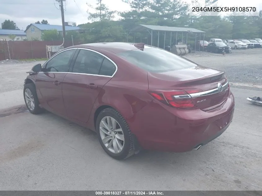 2G4GM5EX5H9108570 2017 Buick Regal Turbo