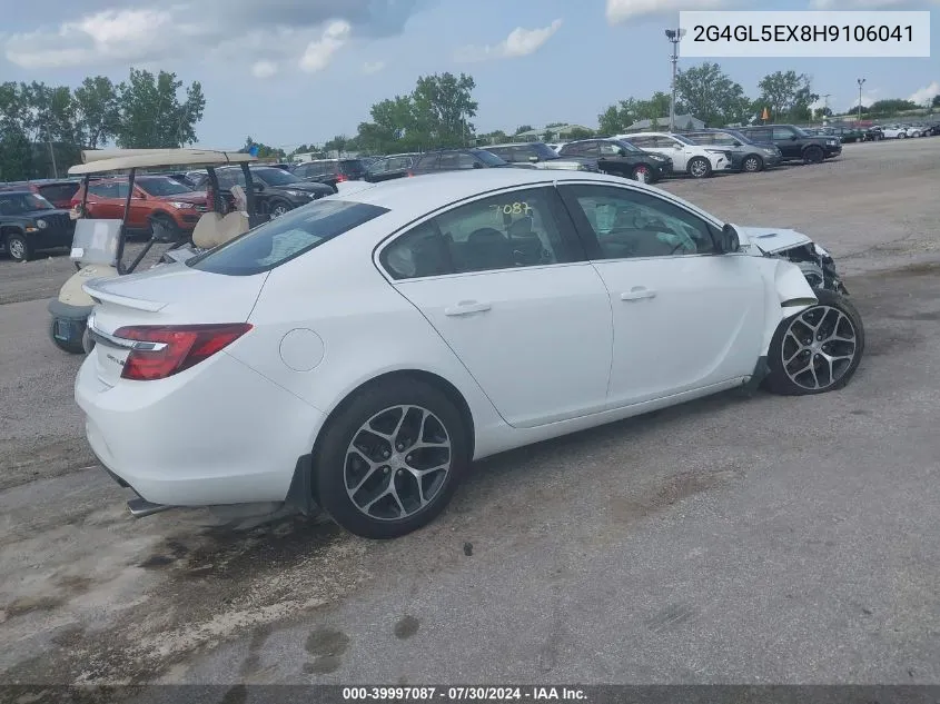 2017 Buick Regal Turbo Sport Touring VIN: 2G4GL5EX8H9106041 Lot: 39997087