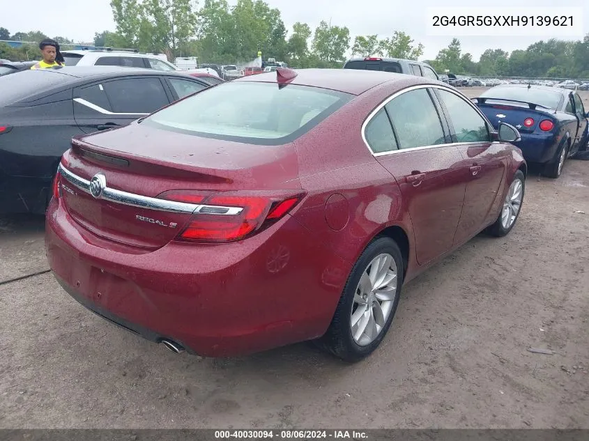 2G4GR5GXXH9139621 2017 Buick Regal Turbo Premium Ii