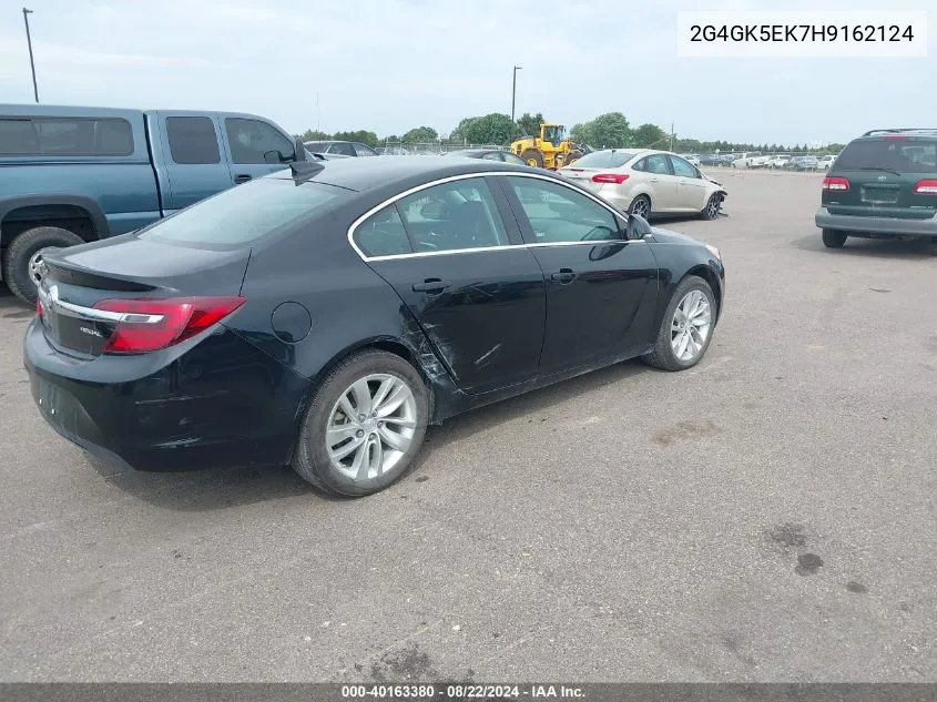 2017 Buick Regal 1Sv VIN: 2G4GK5EK7H9162124 Lot: 40163380