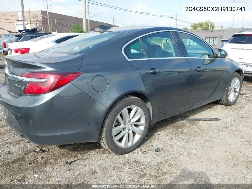 2017 Buick Regal Turbo Premium Ii VIN: 2G4GS5GX2H9130741 Lot: 40216694