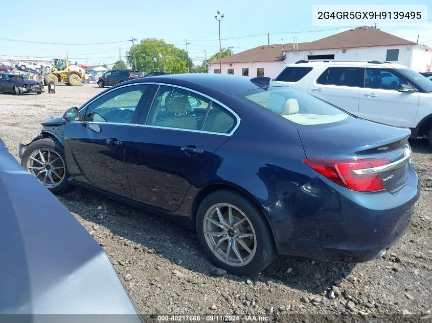 2G4GR5GX9H9139495 2017 Buick Regal Turbo Premium Ii