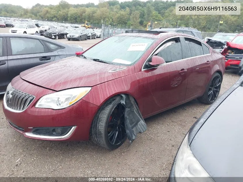 2G4GR5GX6H9116563 2017 Buick Regal Premium