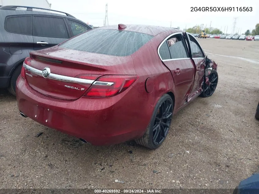 2G4GR5GX6H9116563 2017 Buick Regal Premium