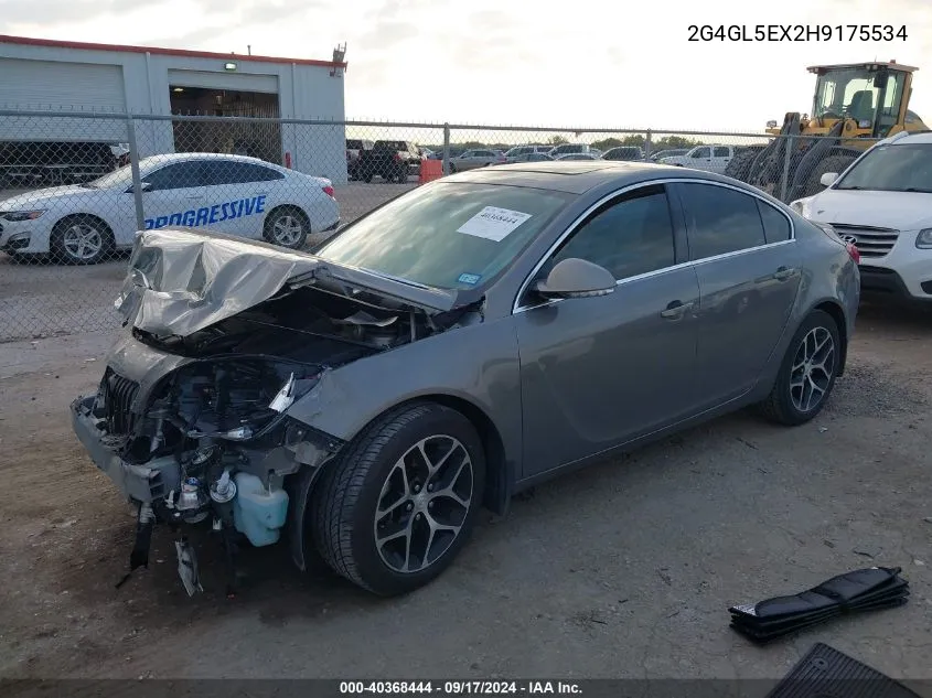 2G4GL5EX2H9175534 2017 Buick Regal Sport Touring