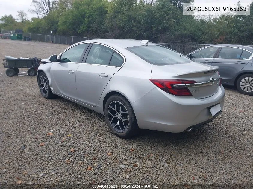 2G4GL5EX6H9165363 2017 Buick Regal Turbo Sport Touring