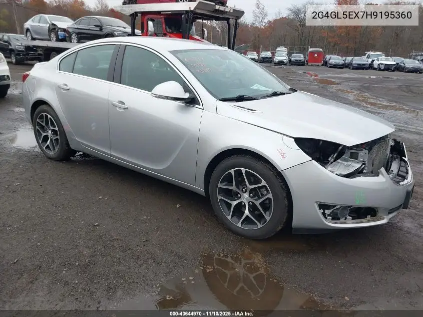 2G4GL5EX7H9195360 2017 Buick Regal Turbo Sport Touring