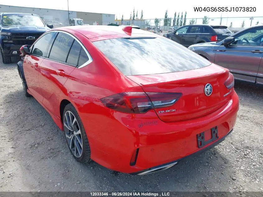 W04GS6SS5J1073820 2018 Buick Regal Sportback