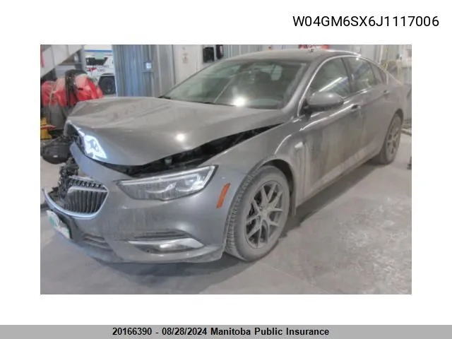 2018 Buick Regal VIN: W04GM6SX6J1117006 Lot: 20166390