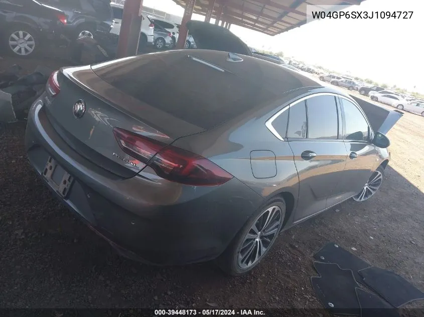 2018 Buick Regal Sportback Essence VIN: W04GP6SX3J1094727 Lot: 39448173