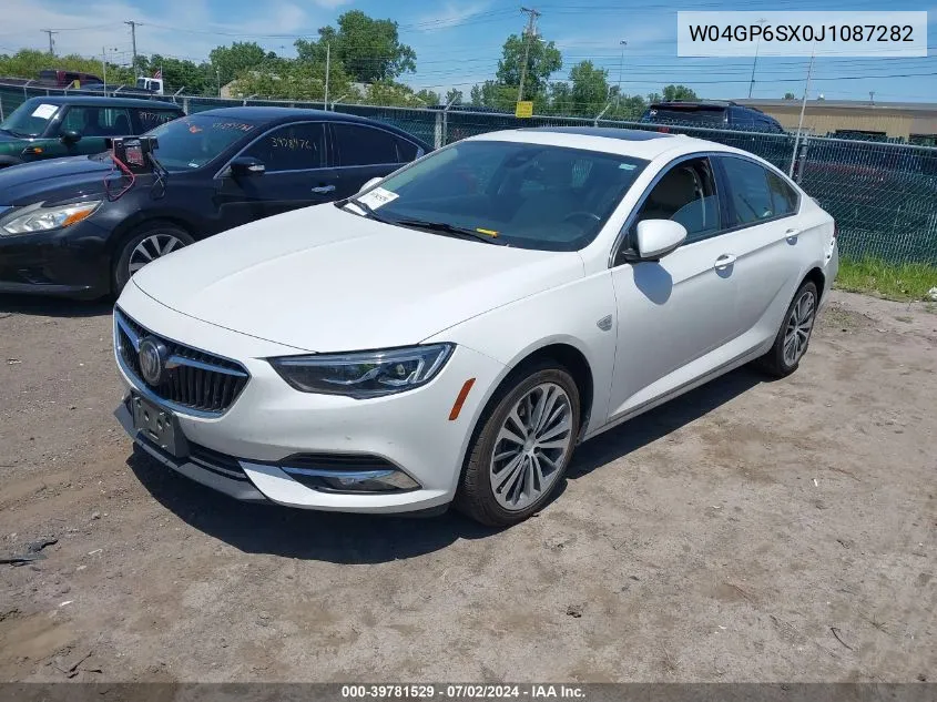 2018 Buick Regal Sportback Essence VIN: W04GP6SX0J1087282 Lot: 39781529