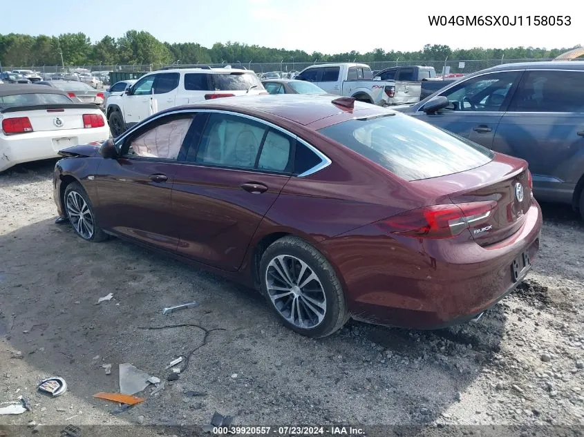 2018 Buick Regal Sportback Preferred Ii VIN: W04GM6SX0J1158053 Lot: 39920557