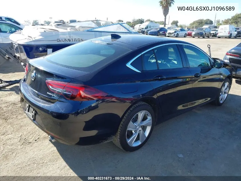 2018 Buick Regal Sportback Preferred VIN: W04GL6SX0J1096589 Lot: 40231673