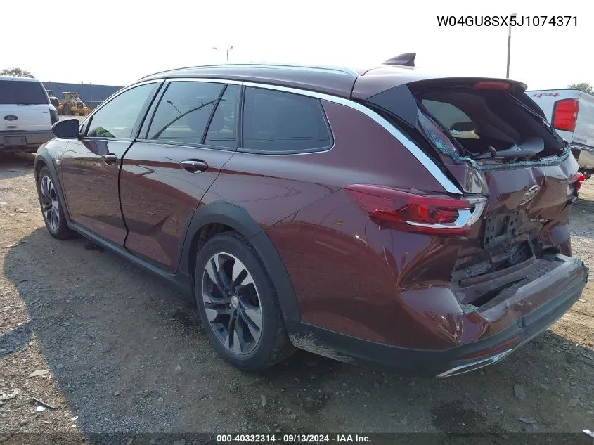 2018 Buick Regal Tourx Preferred VIN: W04GU8SX5J1074371 Lot: 40332314