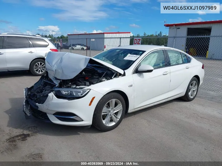 2018 Buick Regal Sportback Preferred VIN: W04GL6SXXJ1097989 Lot: 40393569