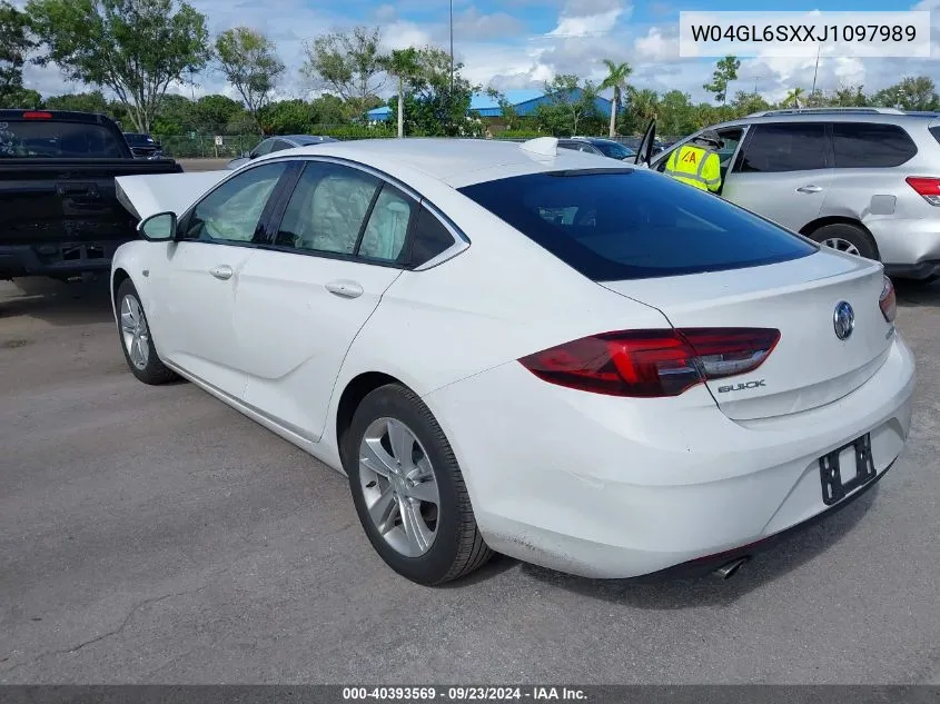 2018 Buick Regal Sportback Preferred VIN: W04GL6SXXJ1097989 Lot: 40393569