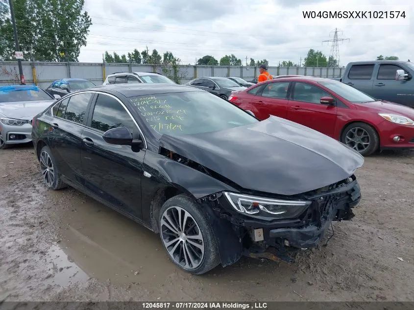 W04GM6SXXK1021574 2019 Buick Regal Sportback