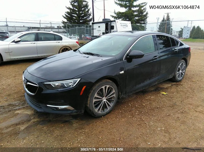 2019 Buick Regal Preferred Ii VIN: W04GM6SX6K1064874 Lot: 30037176