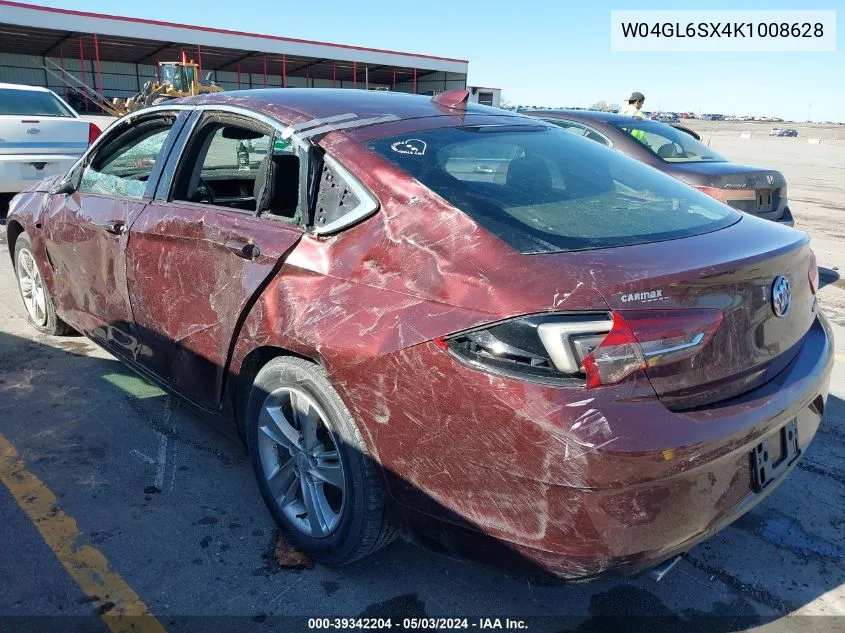 W04GL6SX4K1008628 2019 Buick Regal Sportback Fwd Preferred