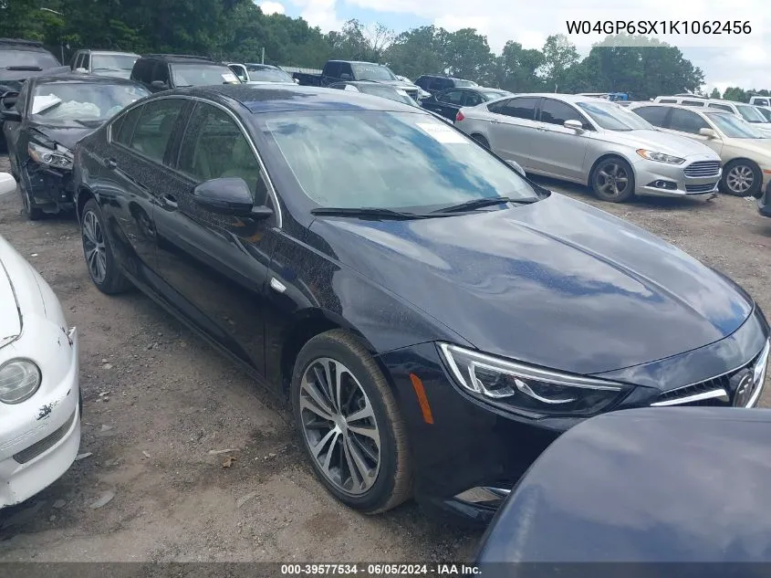 2019 Buick Regal Sportback Fwd Essence VIN: W04GP6SX1K1062456 Lot: 39577534