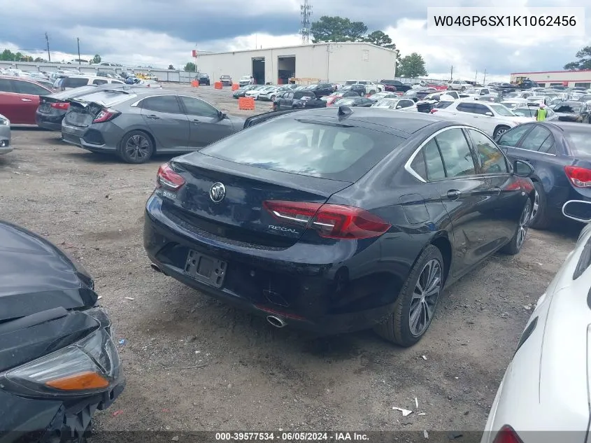 2019 Buick Regal Sportback Fwd Essence VIN: W04GP6SX1K1062456 Lot: 39577534