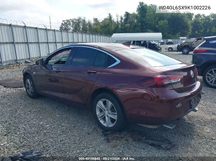 W04GL6SX9K1002226 2019 Buick Regal Preferred