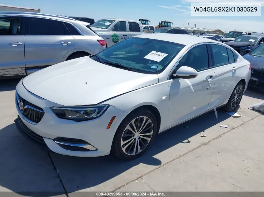 2019 Buick Regal Sportback Fwd Preferred VIN: W04GL6SX2K1030529 Lot: 40299853