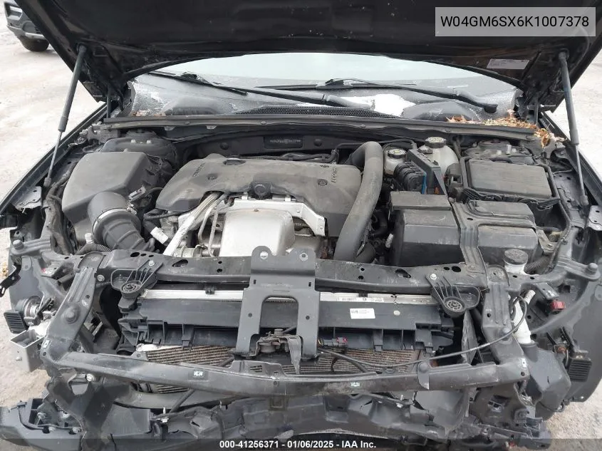 2019 Buick Regal Sportback Fwd Preferred Ii VIN: W04GM6SX6K1007378 Lot: 41256371