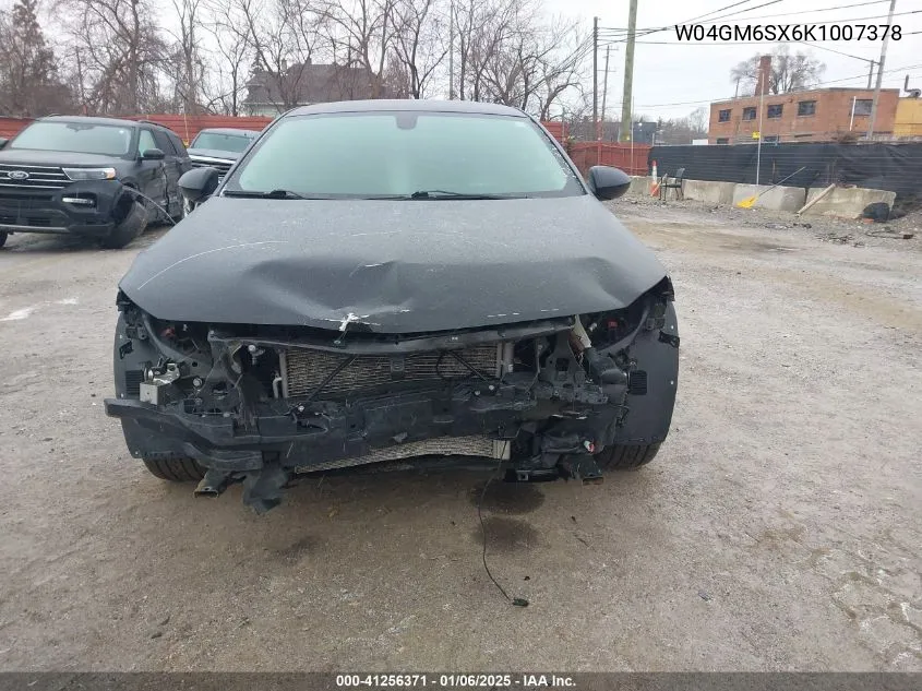 2019 Buick Regal Sportback Fwd Preferred Ii VIN: W04GM6SX6K1007378 Lot: 41256371