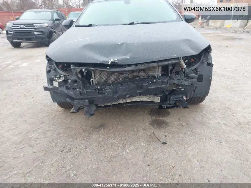 2019 Buick Regal Sportback Fwd Preferred Ii VIN: W04GM6SX6K1007378 Lot: 41256371