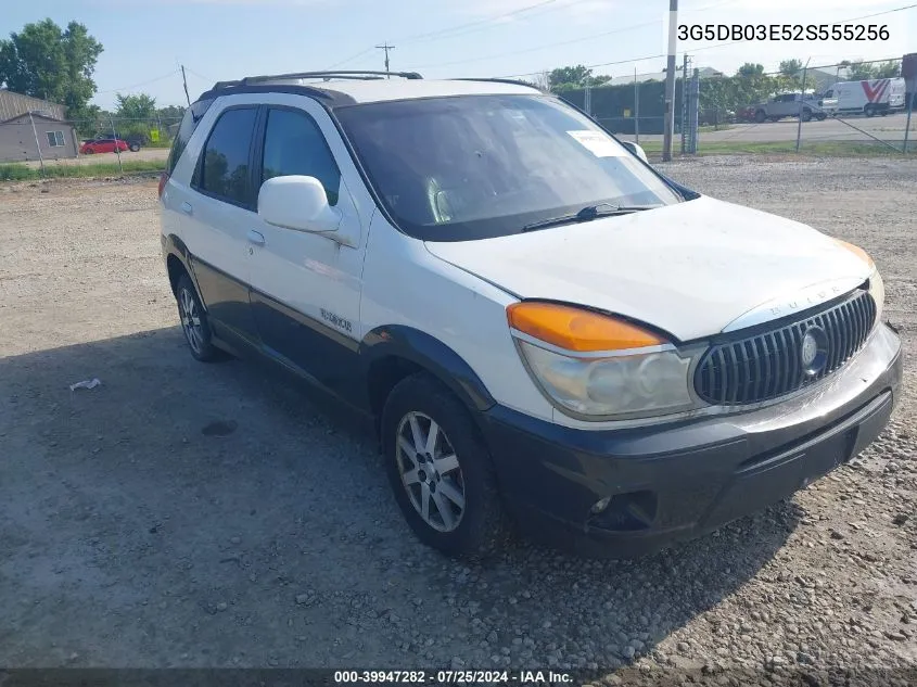 2002 Buick Rendezvous Cx/Cxl VIN: 3G5DB03E52S555256 Lot: 39947282