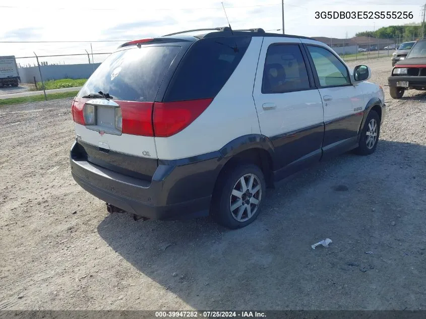 2002 Buick Rendezvous Cx/Cxl VIN: 3G5DB03E52S555256 Lot: 39947282