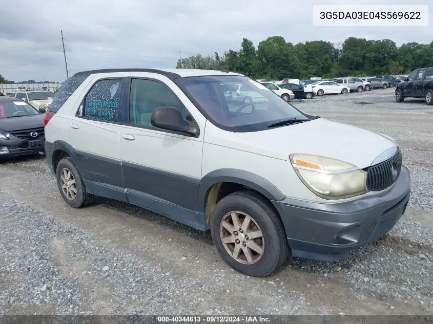 3G5DA03E04S569622 2004 Buick Rendezvous Cx