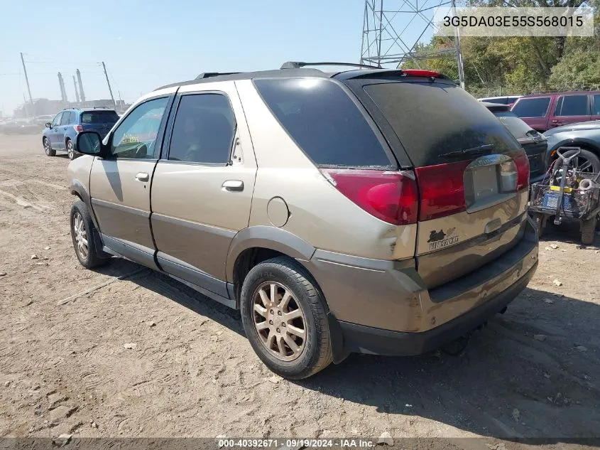 3G5DA03E55S568015 2005 Buick Rendezvous Cx