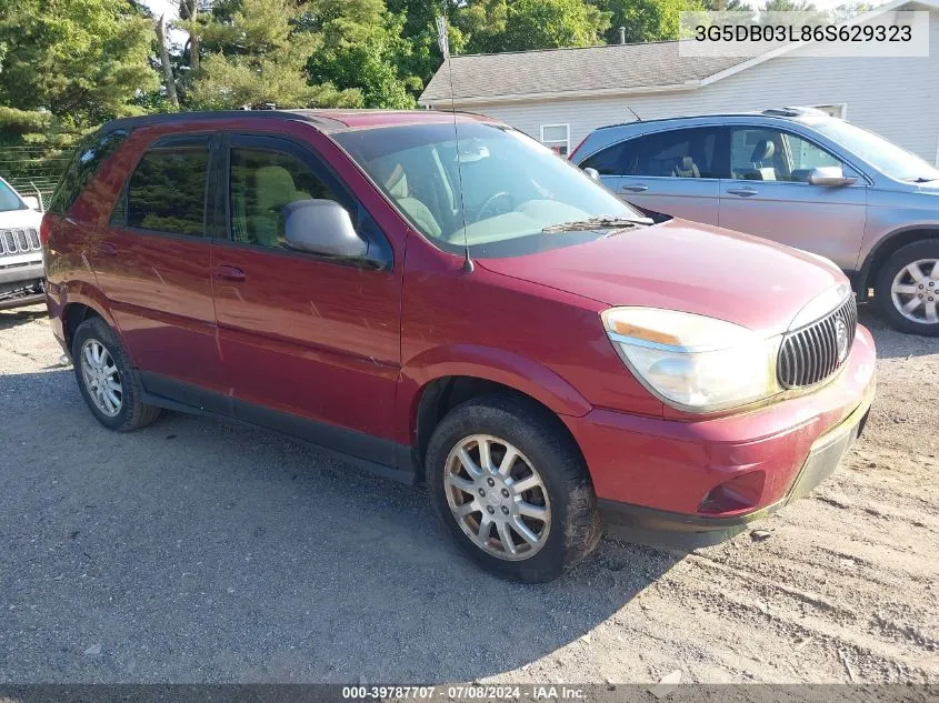 2006 Buick Rendezvous Cx/Cxl VIN: 3G5DB03L86S629323 Lot: 39787707