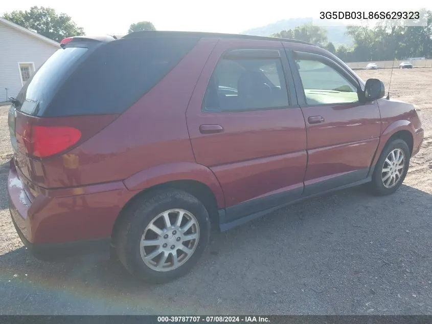 2006 Buick Rendezvous Cx/Cxl VIN: 3G5DB03L86S629323 Lot: 39787707