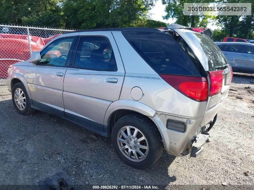 3G5DB03L56S542382 2006 Buick Rendezvous Cx